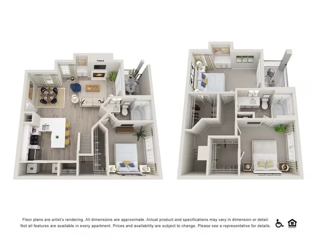 Townhome 3 3315 floor plan